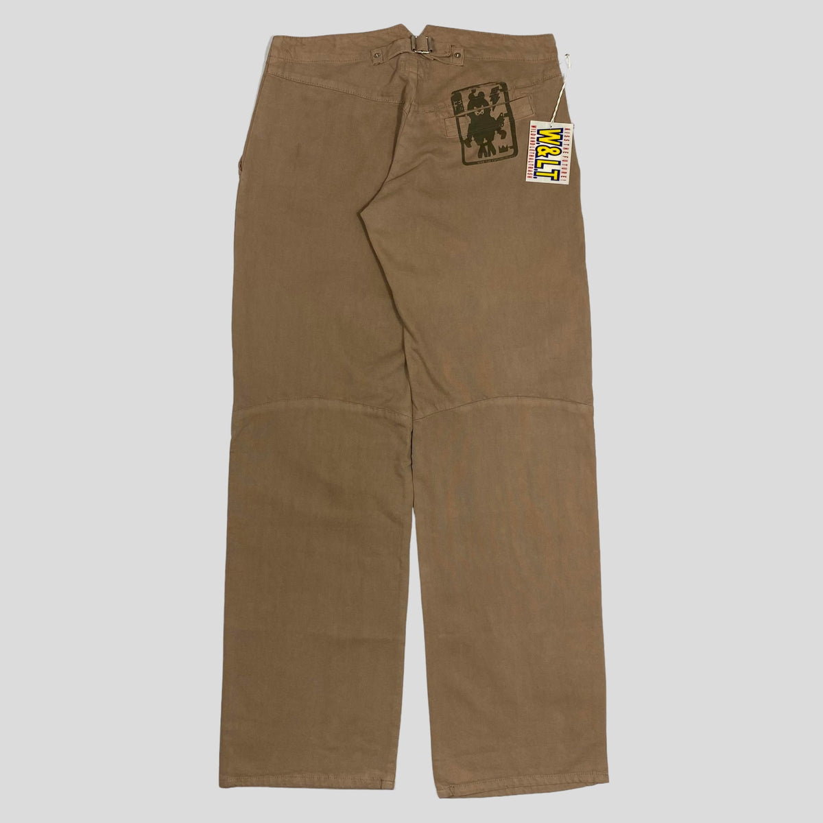 W+LT 2003 Baggy Puk Puk Trousers - 31-34 | Beige