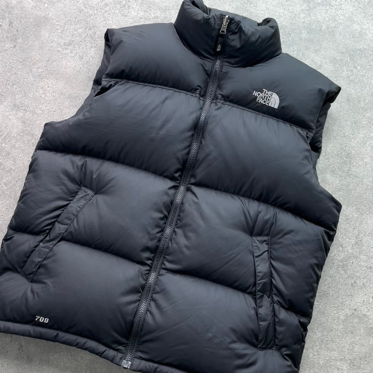 The North Face Nuptse 700 down puffer gilet (L)