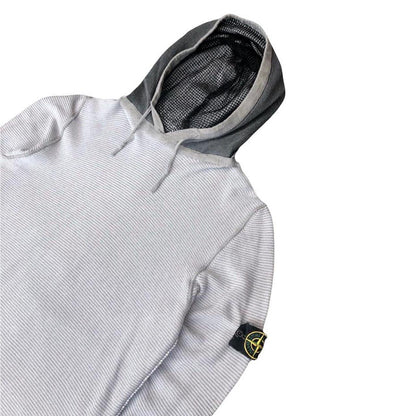 Stone Island pullover ribbed hoodie