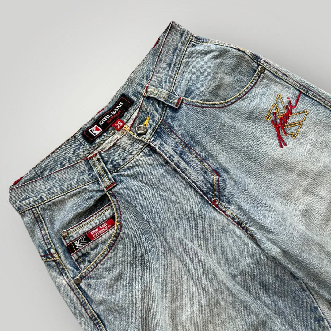 Karl Kani 90’s Jorts 28”