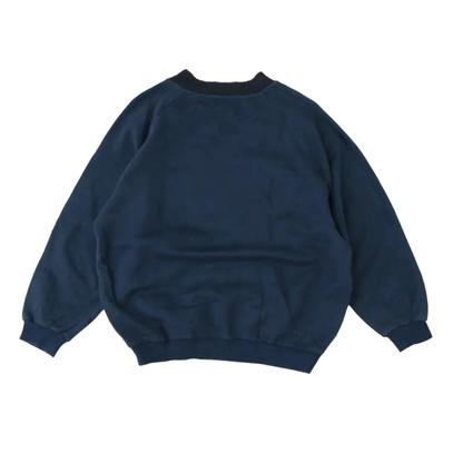 BENETTON NAVY SPELL OUT SWEATER  (S)