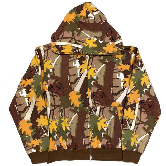 Billionaire Boys Club Full Zip Forest Hoodie ( M )