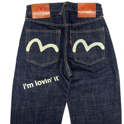 Evisu X McDonald’s Selvedge Jeans ( W29 )