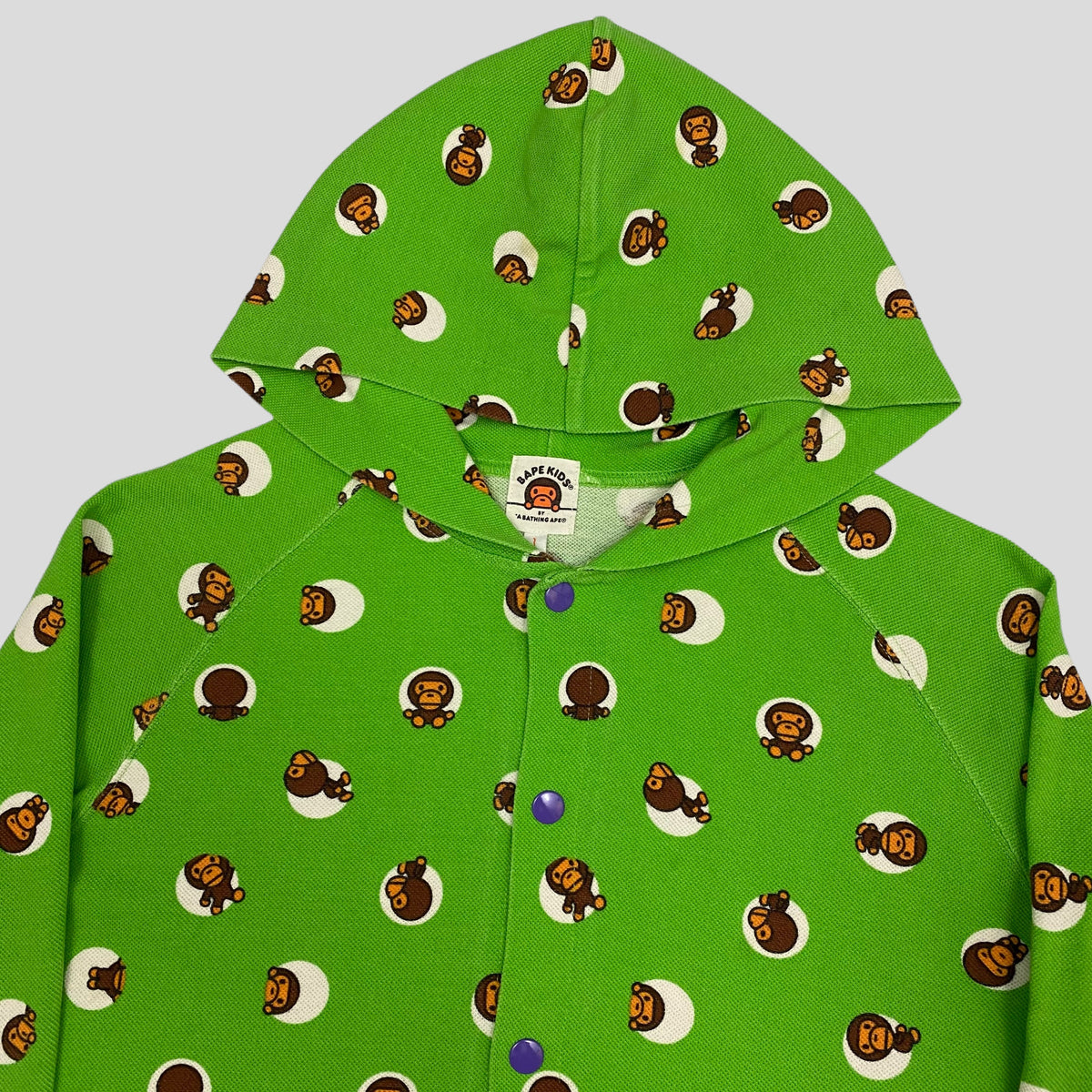 Bape 00’s Baby Milo Polka Dot Hoodie - 4-6 | 4, Green