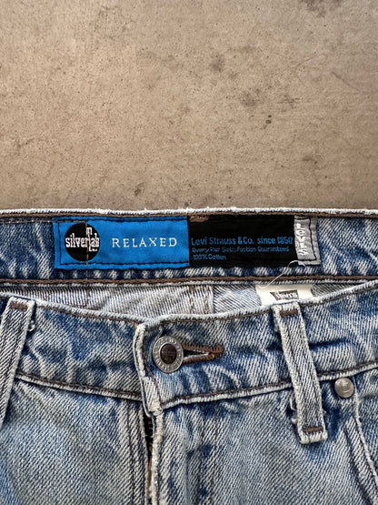 1994 Levi's Silver Tab Relaxed Jeans - 32 x 34 | W32, Multicoloured