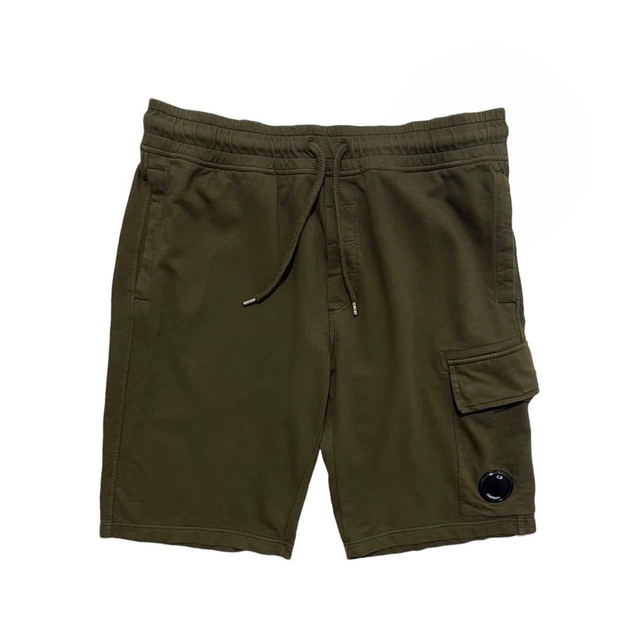 CP Company Khaki Cotton Shorts