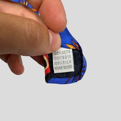 Moschino Jeans 1993 Silk Sun Tie - OS