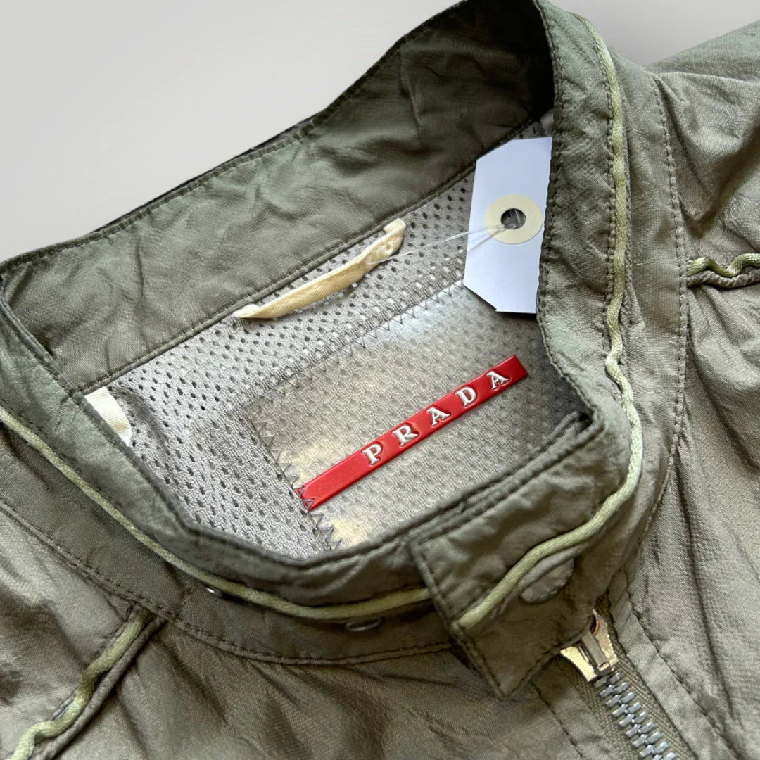 Prada Metal Mix 00’s Jacket M/L