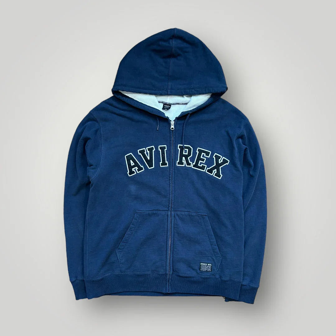 Avirex Vintage Zip Up Hoodie L/XL