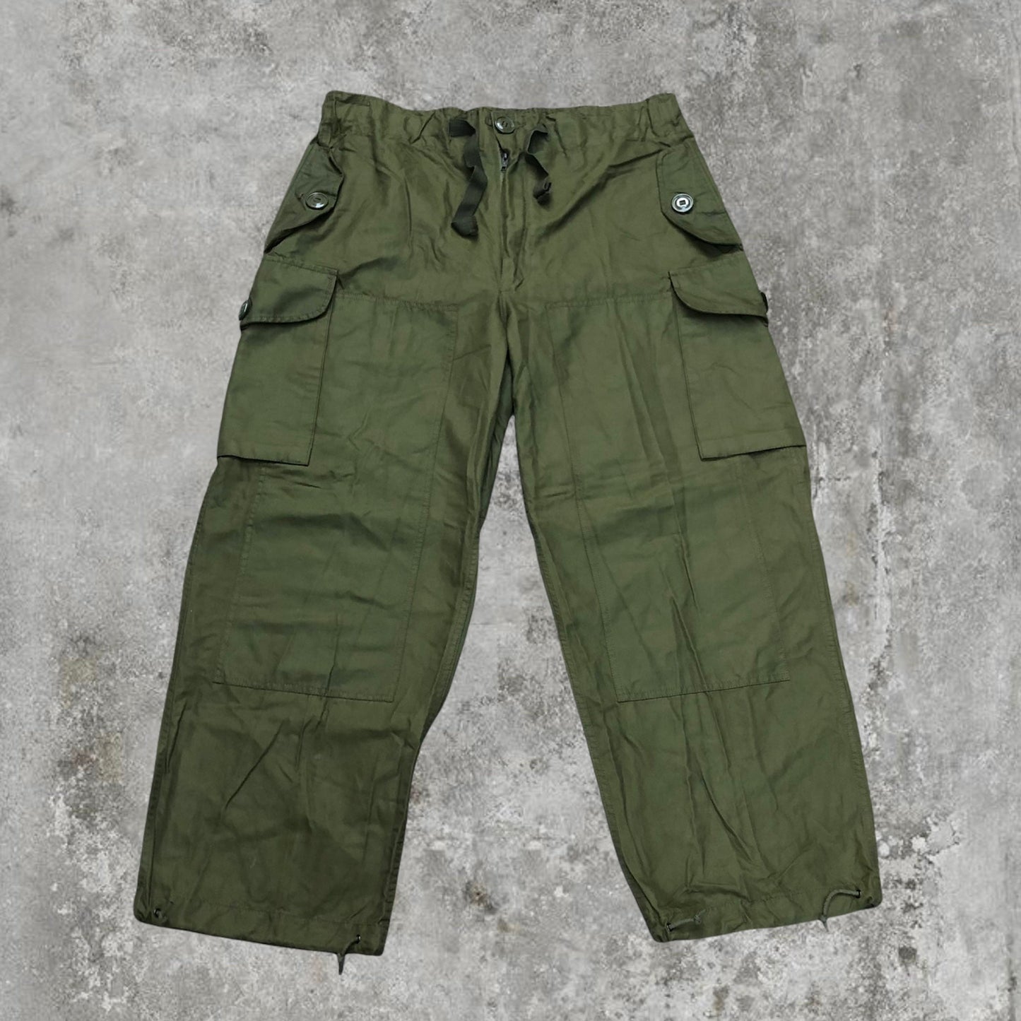 1990s Military Cargo Overpants - Green | Small-Regular, Green