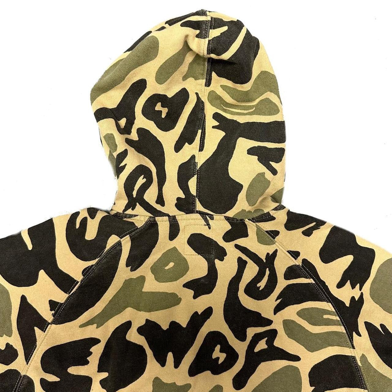 STÜSSY Men's Green Camo Hoodie Sweatshirt size deals M