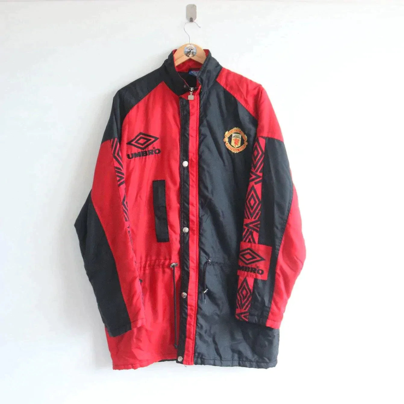 Vintage Umbro Manchester United Coach Jacket 90s(L)  (L)