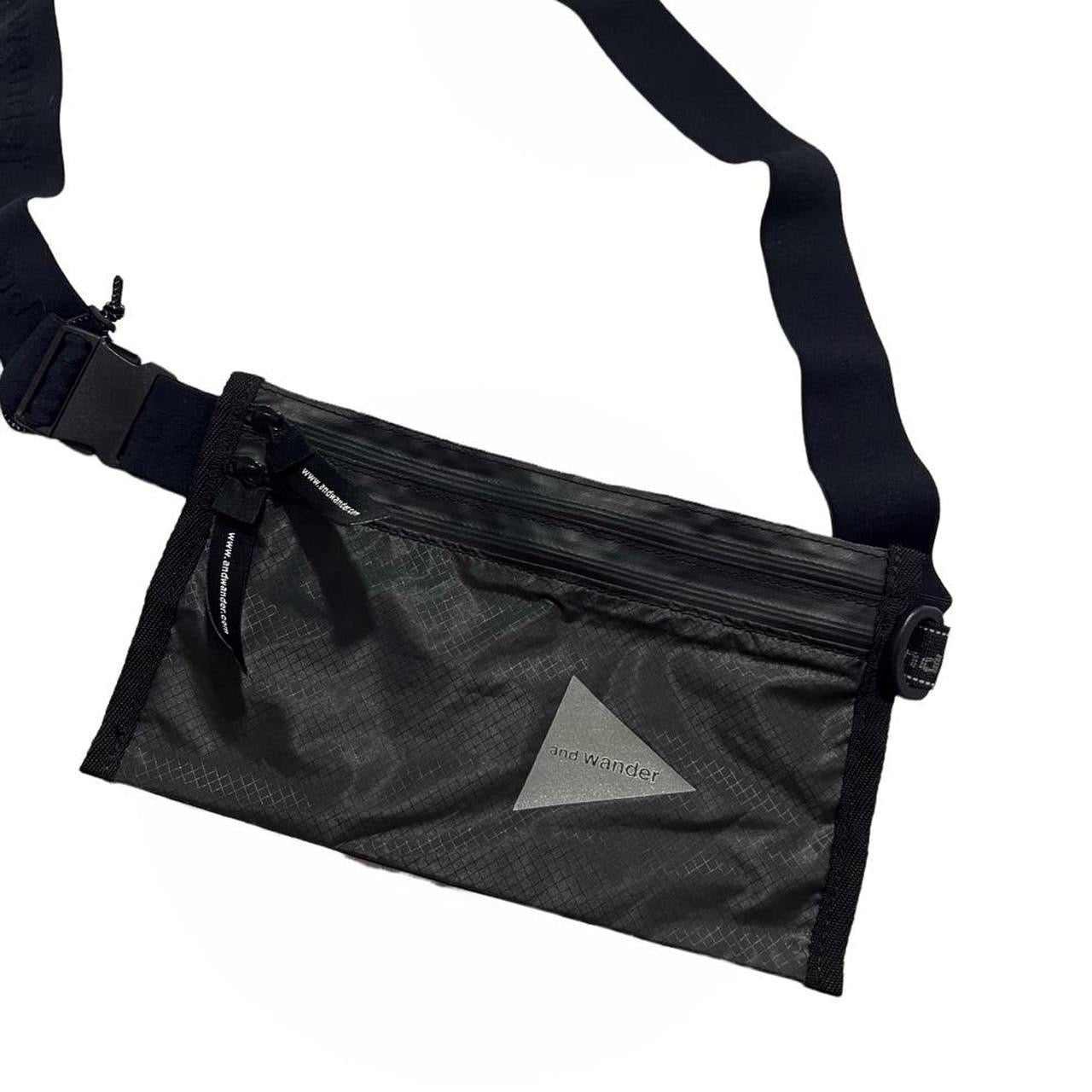 And Wander Black Side Shoulder Bag