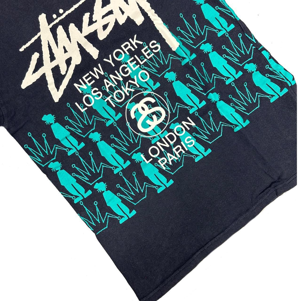 Stüssy Spellout T-Shirt In Navy ( S )