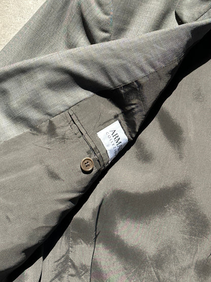 Armani Collezioni 2000s Pure Wool Single Breasted Blazer - 42L/XL