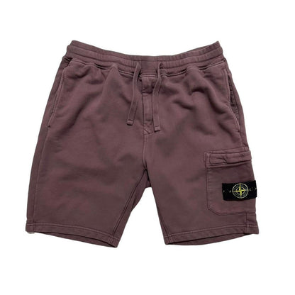 Stone Island Burgundy Shorts