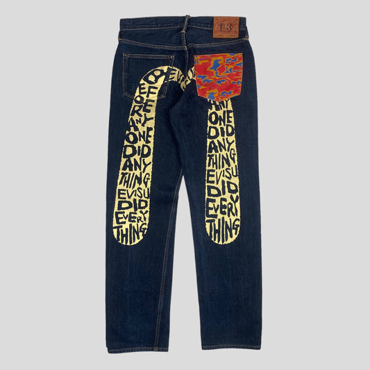 Evisu 00’s “Evisu Did Everything” Daicock Jeans - 31-32