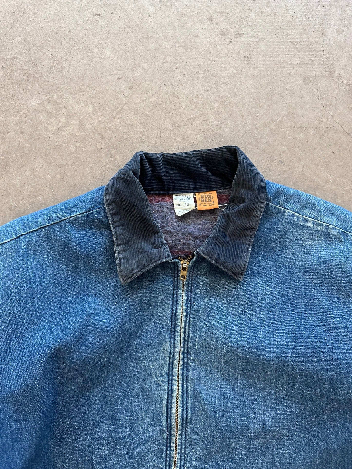 1980's Big Ben Chore Jacket - M | Medium, Red