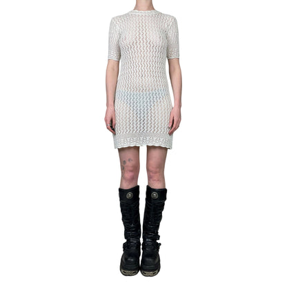 c.1994 Vivienne Westwood crochet knit dress