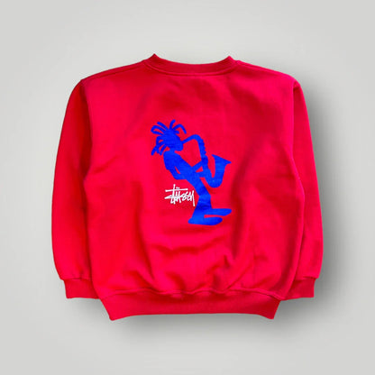 Stüssy 90s Sax Crewneck M