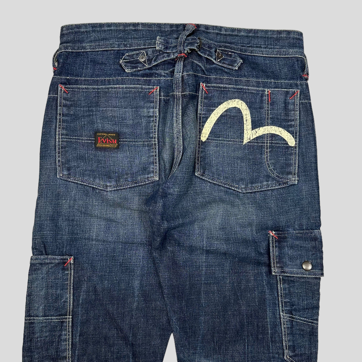 Evisu 00’s Denim Carpenter Jeans - 30-31 | W30, Blue
