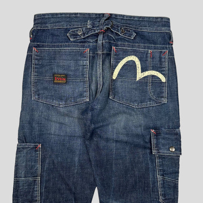 Evisu 00’s Denim Carpenter Jeans - 30-31 | W30, Blue