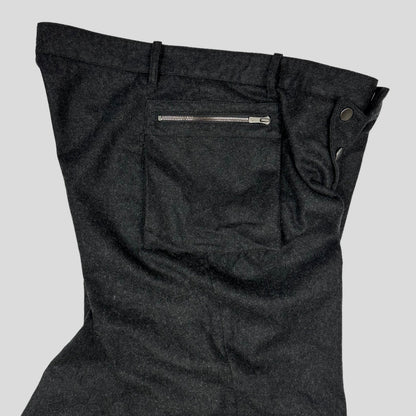 Iceberg 90’s Italian Wool 3D Pocket Cargos - 36-38 | W38, Grey