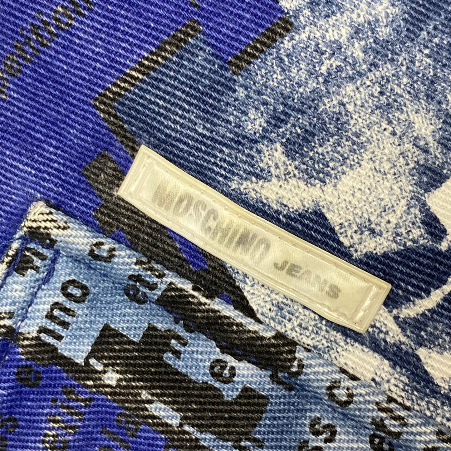 Moschino Jeans ‘99 Ethno Denim Jacket - IT54 (L/XL) | Default Title, Red