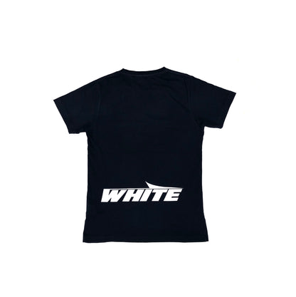 Off White Fade Spell Out Short Sleeved T Shirt