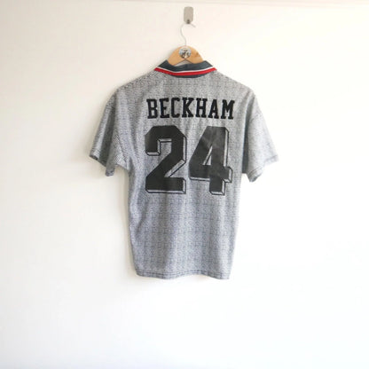 Umbro 1995-96 Manchester United David Beckham Away Shirt (XS)  (S)