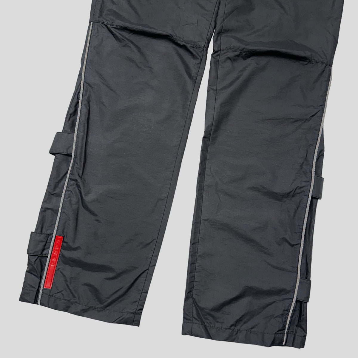 Prada Sport SS99 3M Nylon Utility Trousers - M | O/S, Black