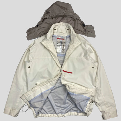 Prada Sport SS2000 Convertible Goretex Prototype Jacket - L