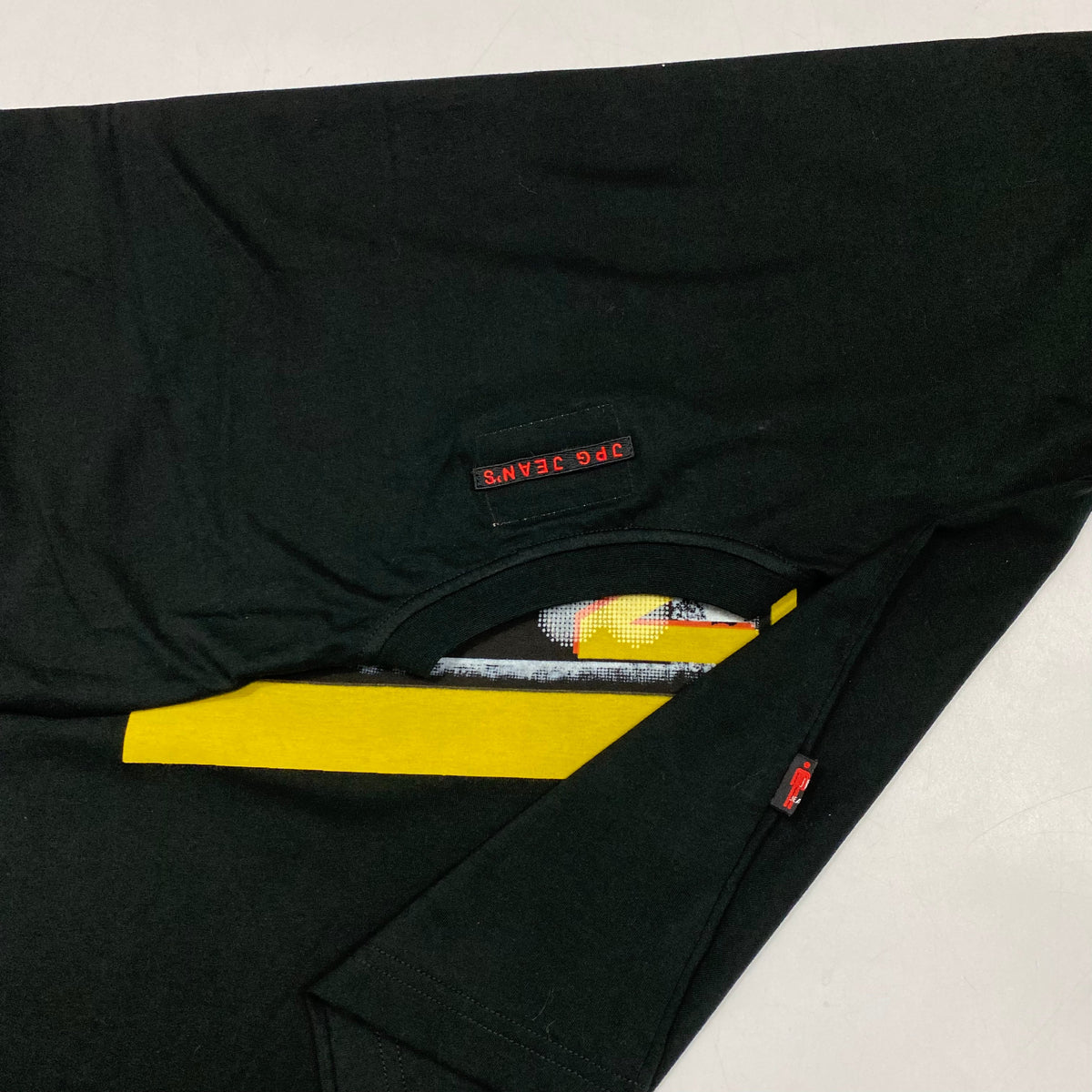 JPG Jeans SS2003 No0005 Graphic T-shirt - L | L, Black
