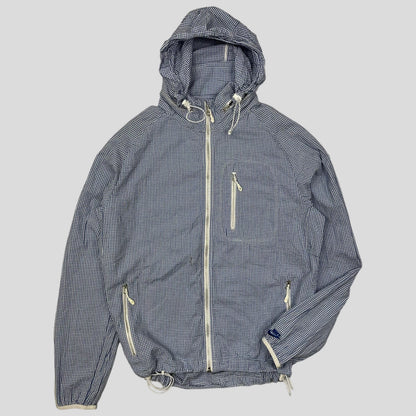 Nike SS11 Gingham Check Jacket - M/L | Medium, Blue