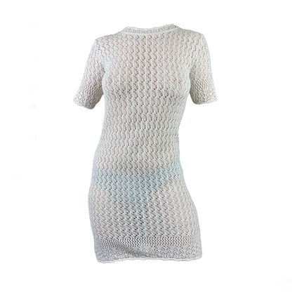 c.1994 Vivienne Westwood crochet knit dress