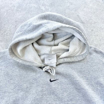 Nike RARE 2000s heavyweight centre swoosh hoodie (L)