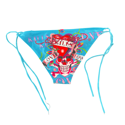 Ed hardy bikini bottoms size L