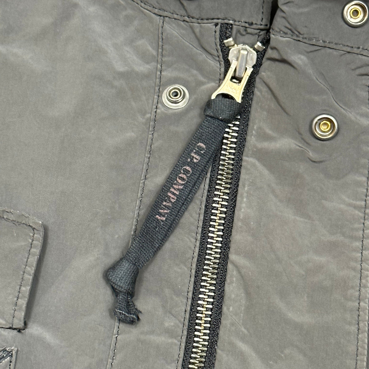 C.P. Company SS08 Nylon Metal Multipocket Trench Coat- L | Large, Grey