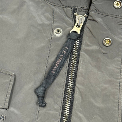 C.P. Company SS08 Nylon Metal Multipocket Trench Coat- L | Large, Grey