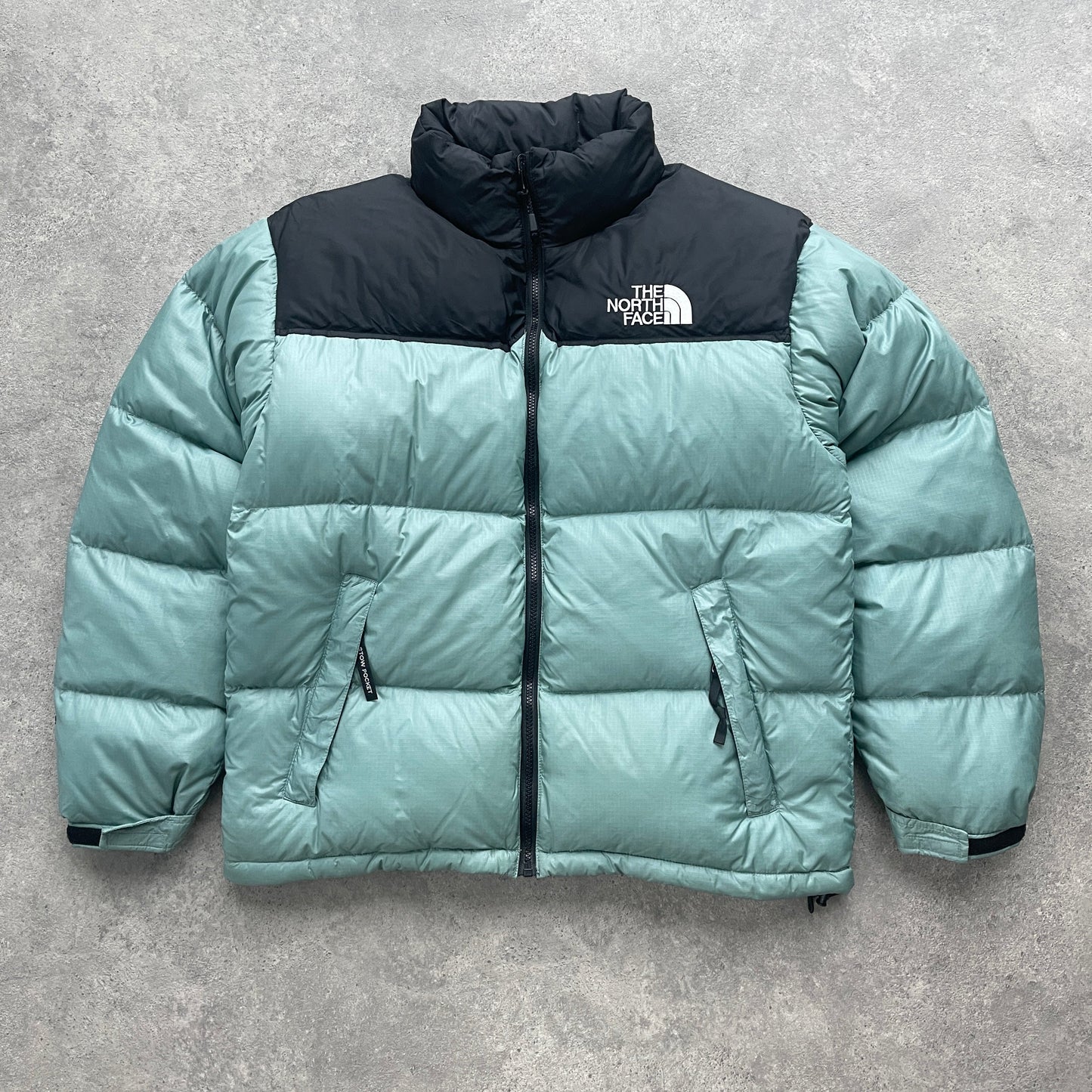 The North Face RARE Nuptse 700 down fill puffer jacket (M)