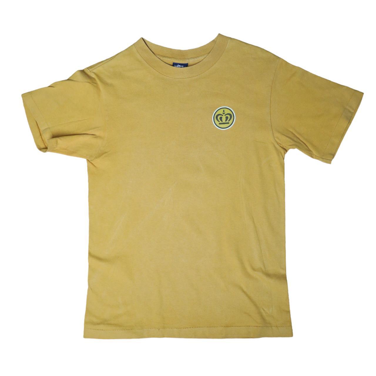 Stussy yellow crown tee