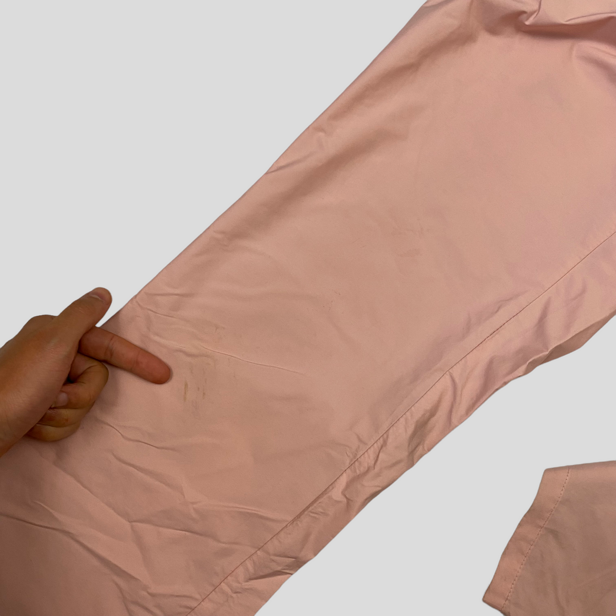 Prada Sport SS1999 Baby Pink Nylon Parachute Bottoms - W24-W30 | Small