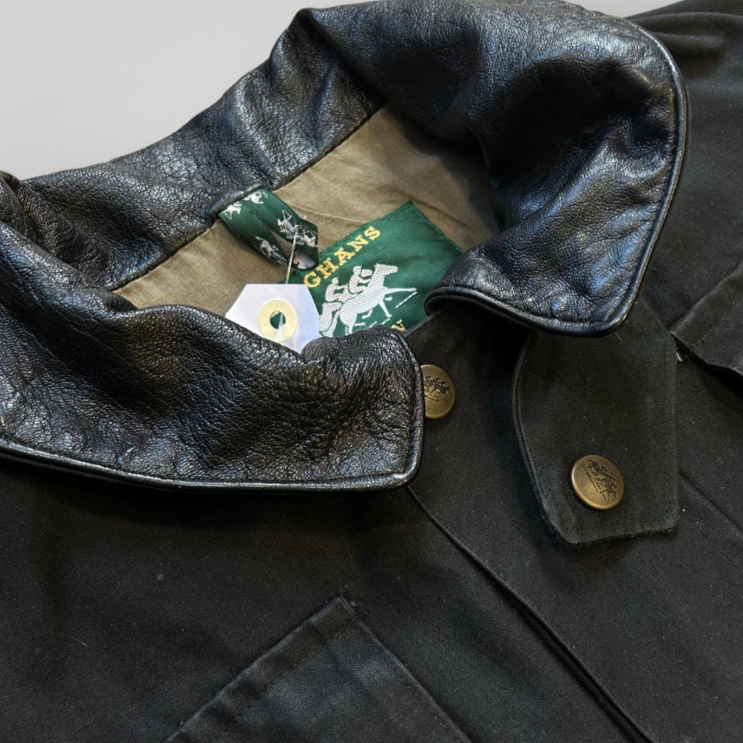 Callaghans Cropped Utility Wax Jacket XL