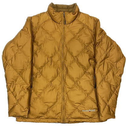 Montbell Diamond Stitch Puffer Jacket In Brown ( Women’s M )