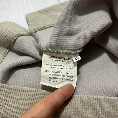 Stone Island 2001 Ribbed Quarter Zip