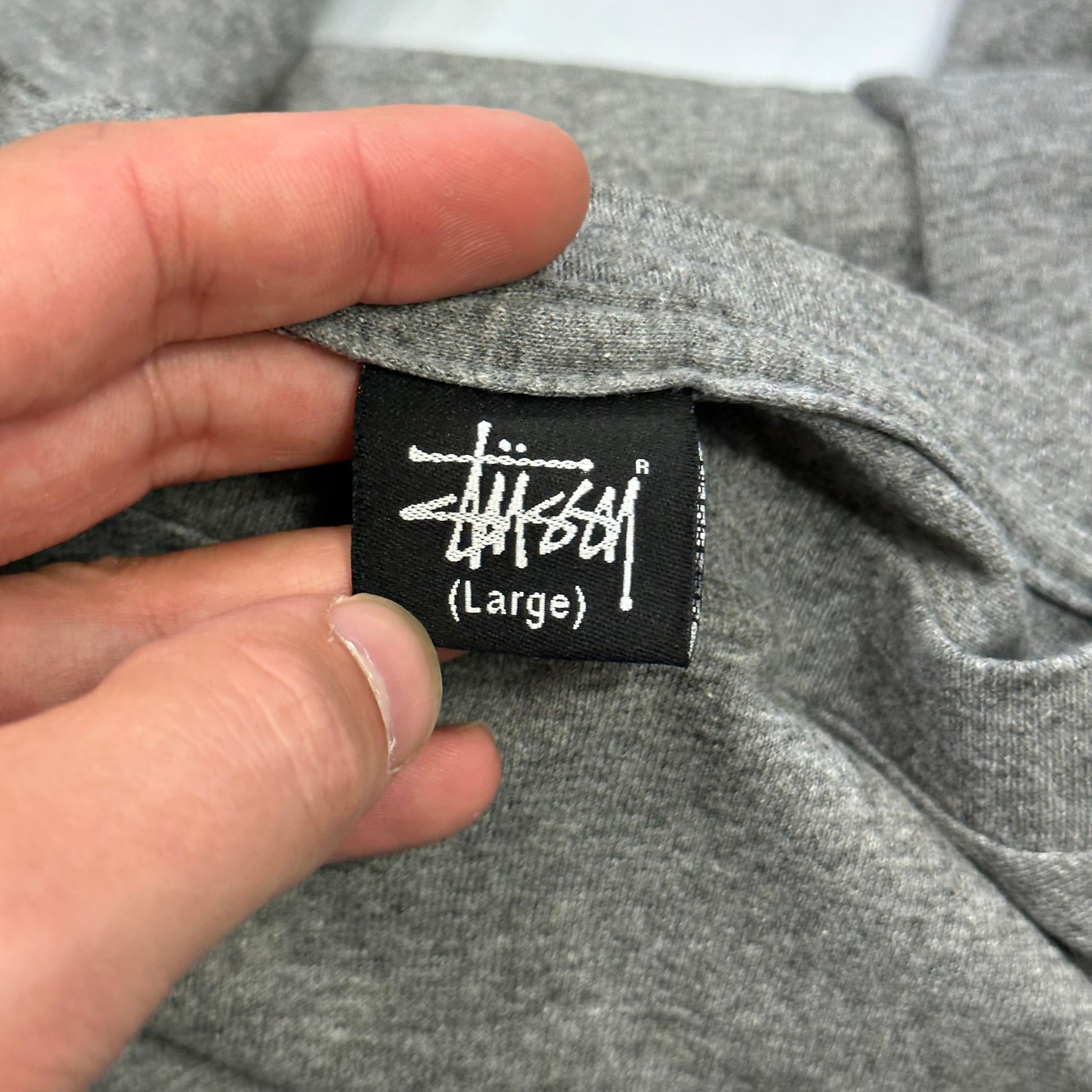 Stussy early 00’s Cassette T-shirt - L | Large, Grey