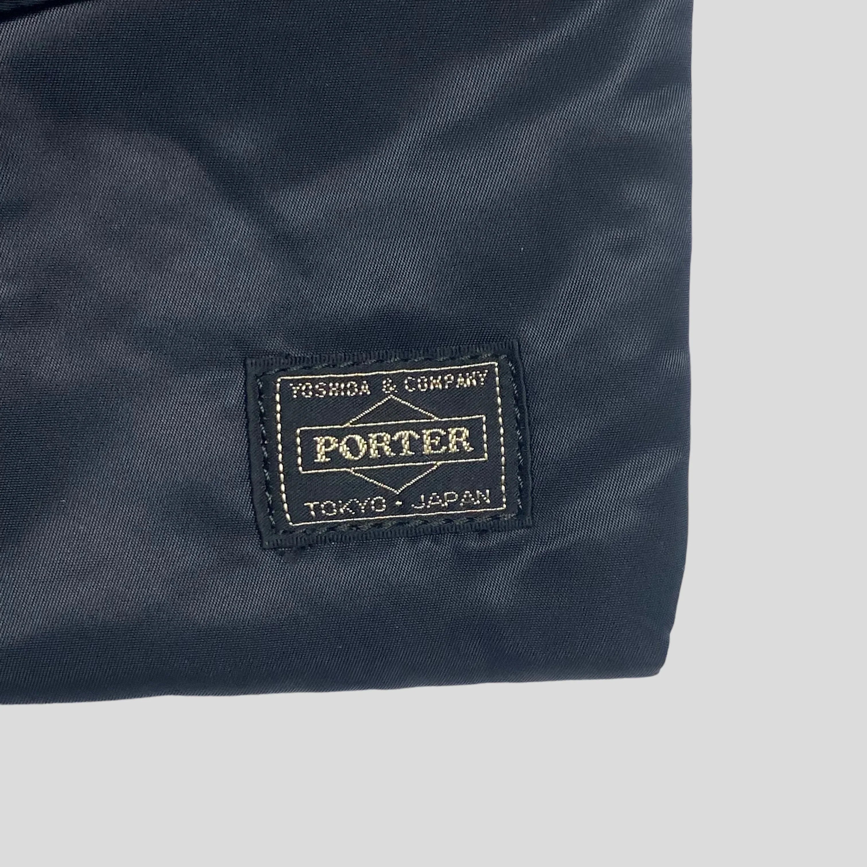 Vintage Porter x Nexus VII Packable Nylon Bag - Black | O/S