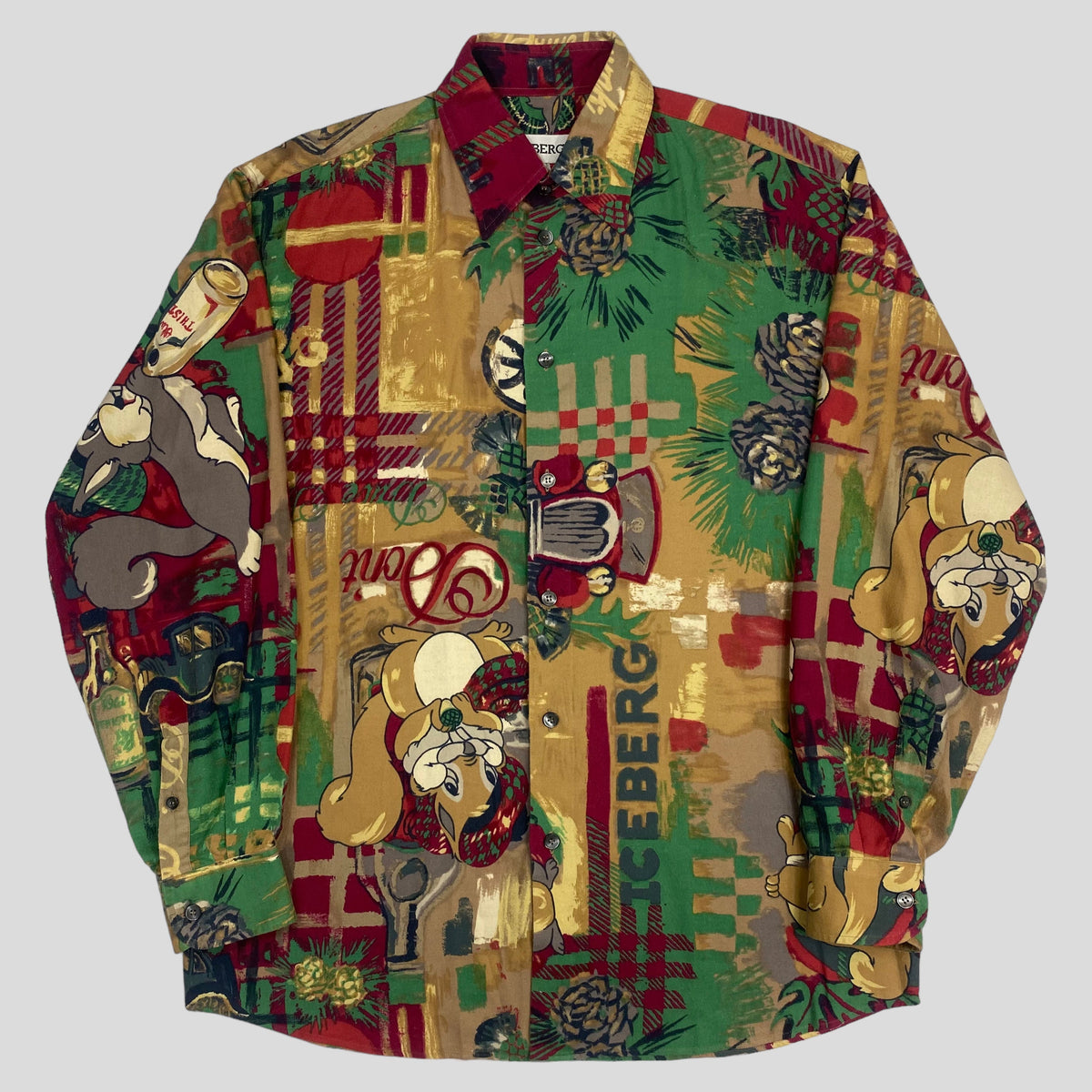 Iceberg 1992 Bad Squirrels Shirt - L | Large, Multicolour