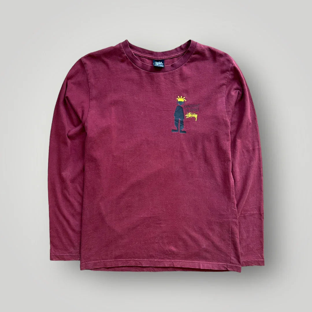 Stüssy ‘Knowledge Is King’ 90s T-shirt L