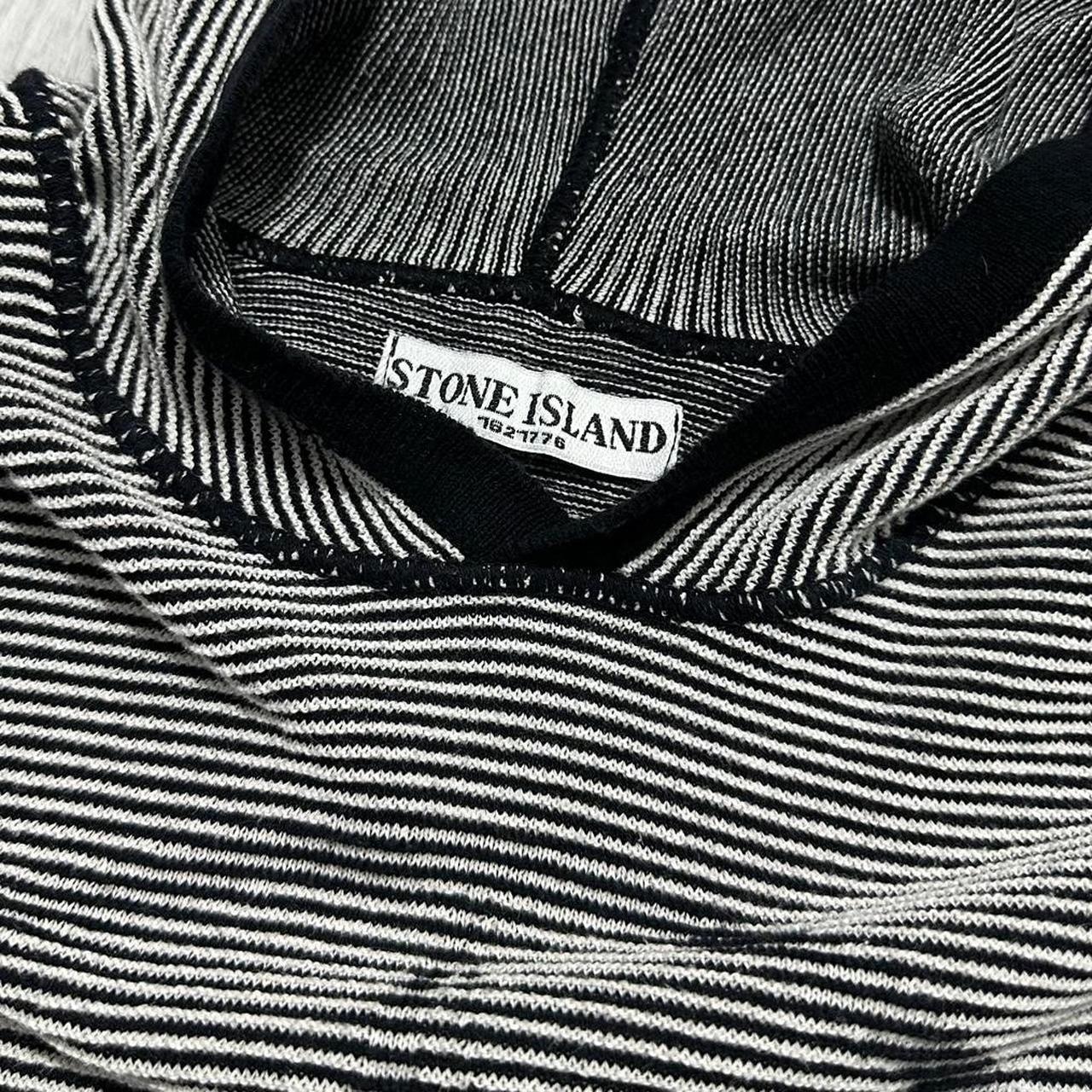 Stone Island Ribbed Striped Compass Hoodie - Known Source